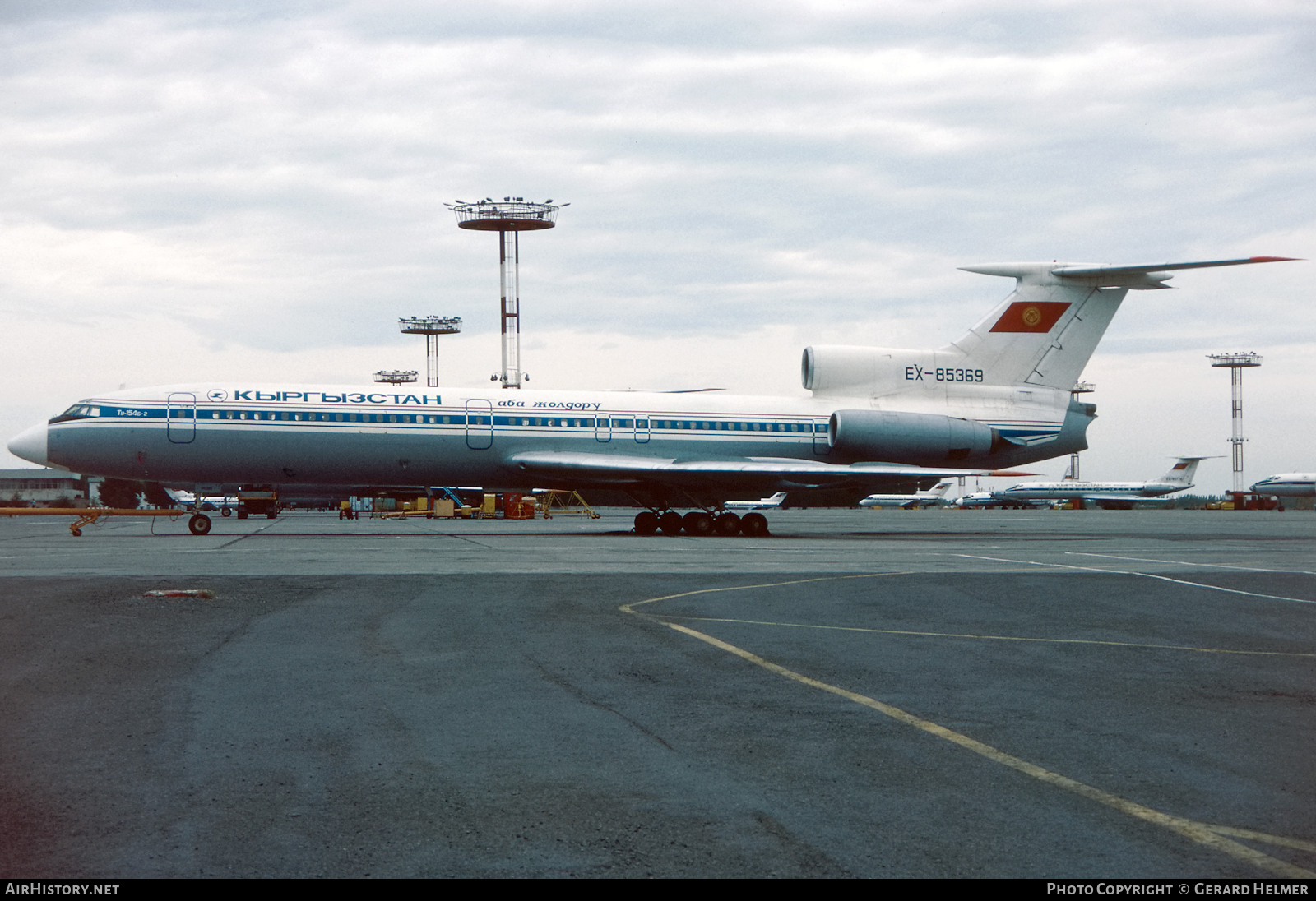 Aircraft Photo of EX-85369 | Tupolev Tu-154B-2 | Kyrghyzstan Airlines | AirHistory.net #862313