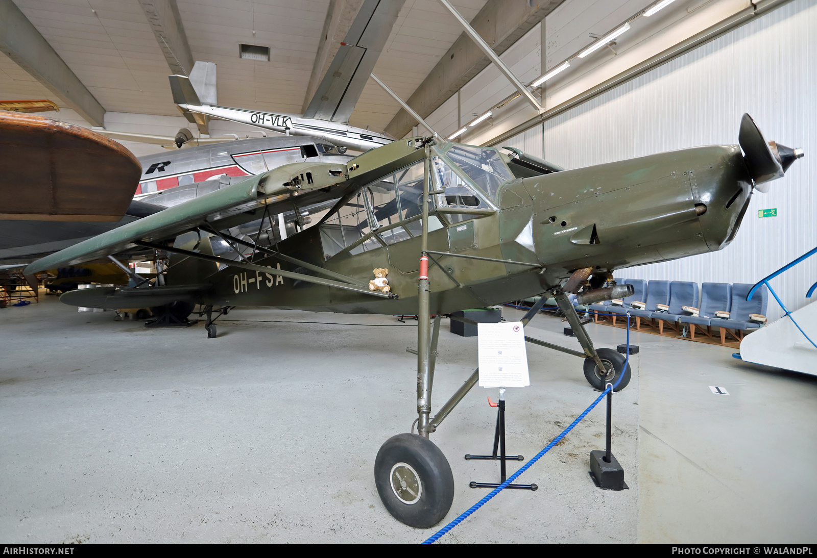 Aircraft Photo of OH-FSA | Fieseler Fi 156K-1 Storch | AirHistory.net #862385