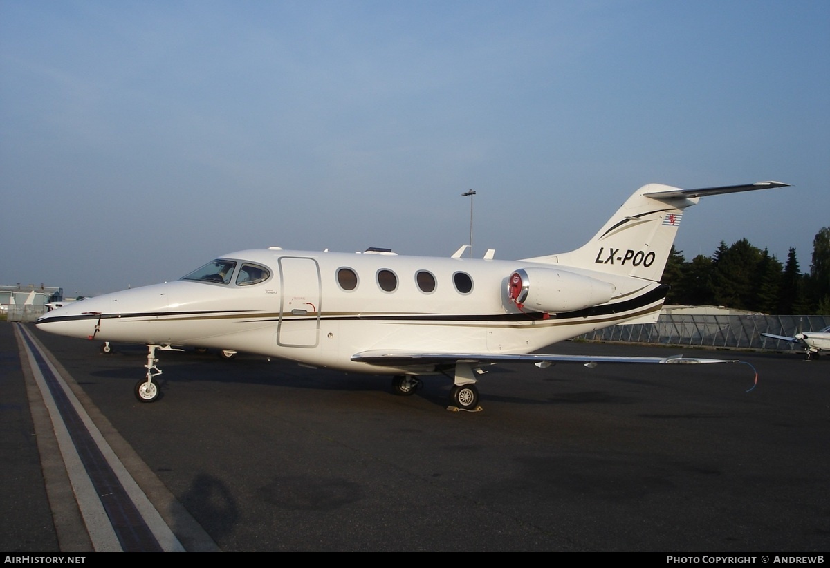 Aircraft Photo of LX-POO | Raytheon 390 Premier I | AirHistory.net #862424