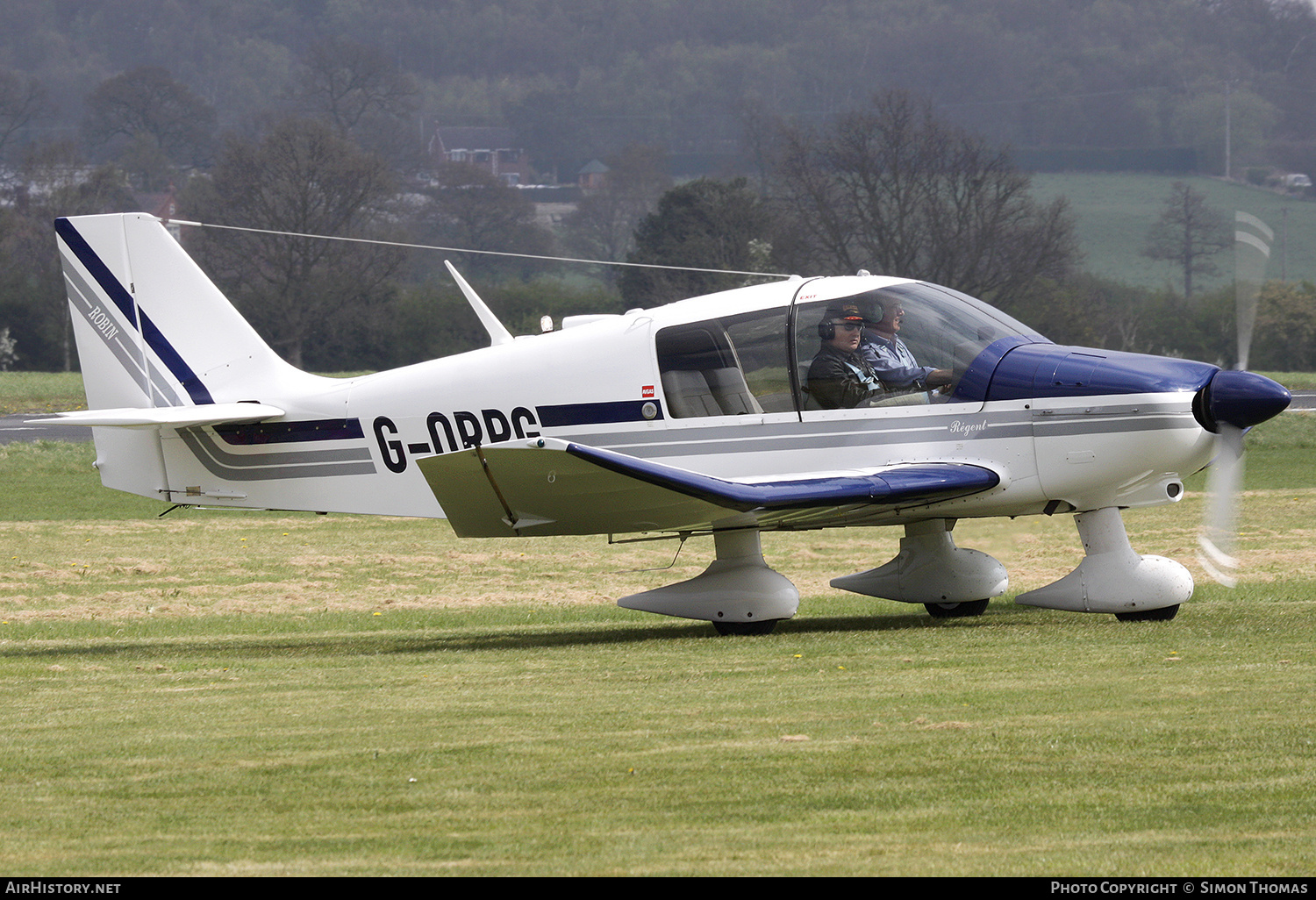 Aircraft Photo of G-ORRG | Robin DR-400-180 Regent | AirHistory.net #862446