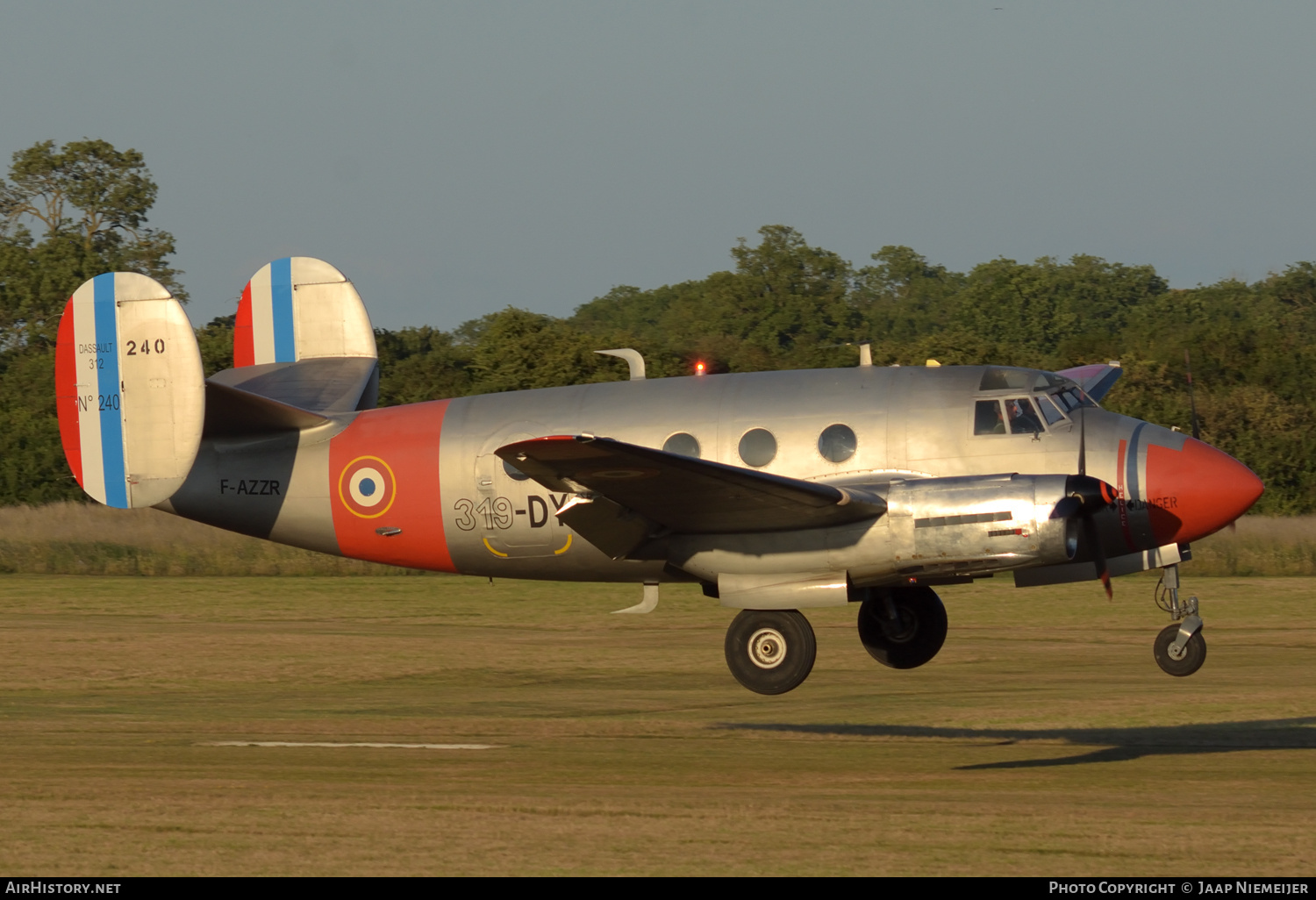 Aircraft Photo of F-AZZR / 240 | Dassault MD-312 Flamant | France - Air Force | AirHistory.net #862482
