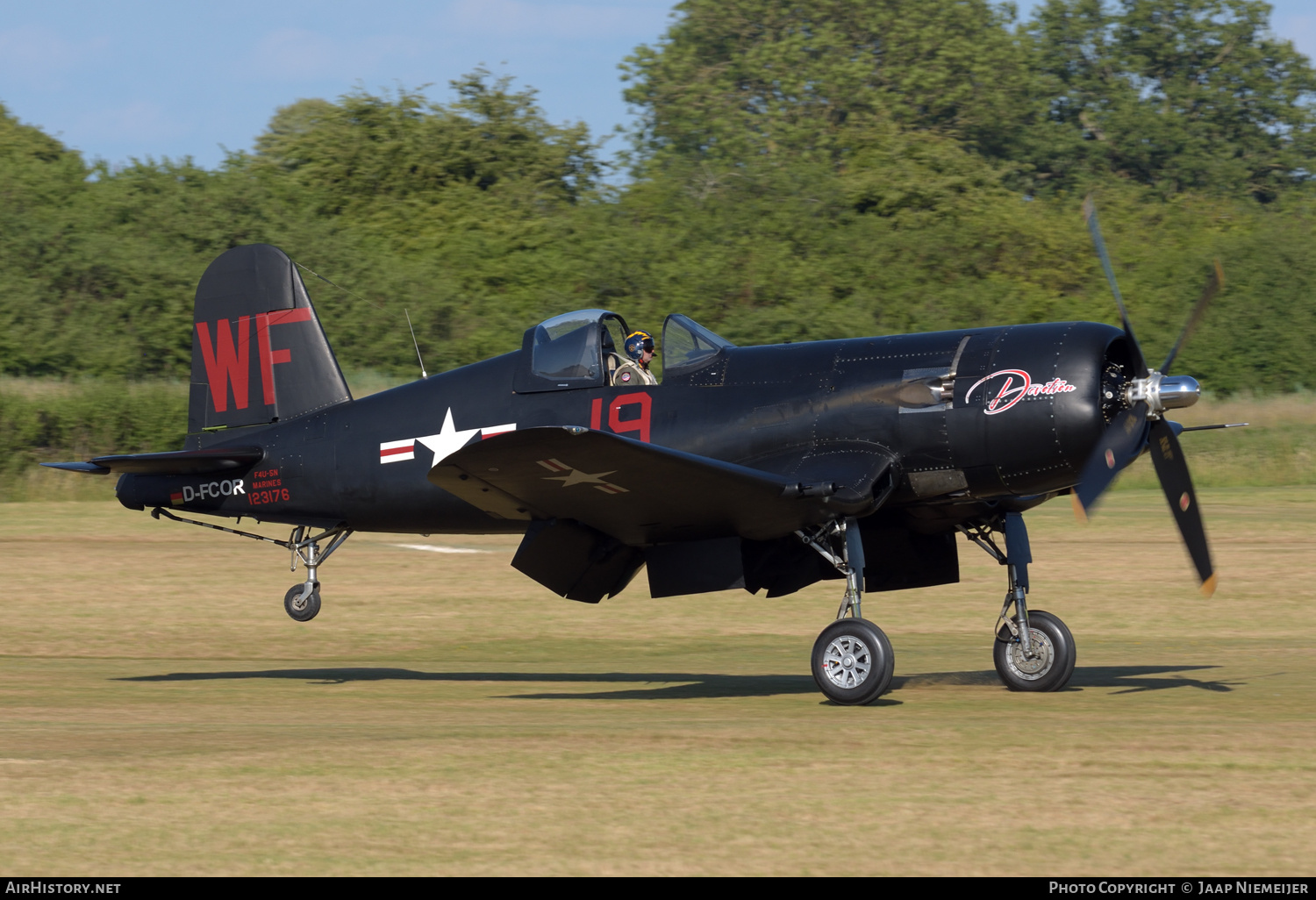 Aircraft Photo of D-FCOR / 123176 | Vought F4U-7 Corsair | USA - Marines | AirHistory.net #862511