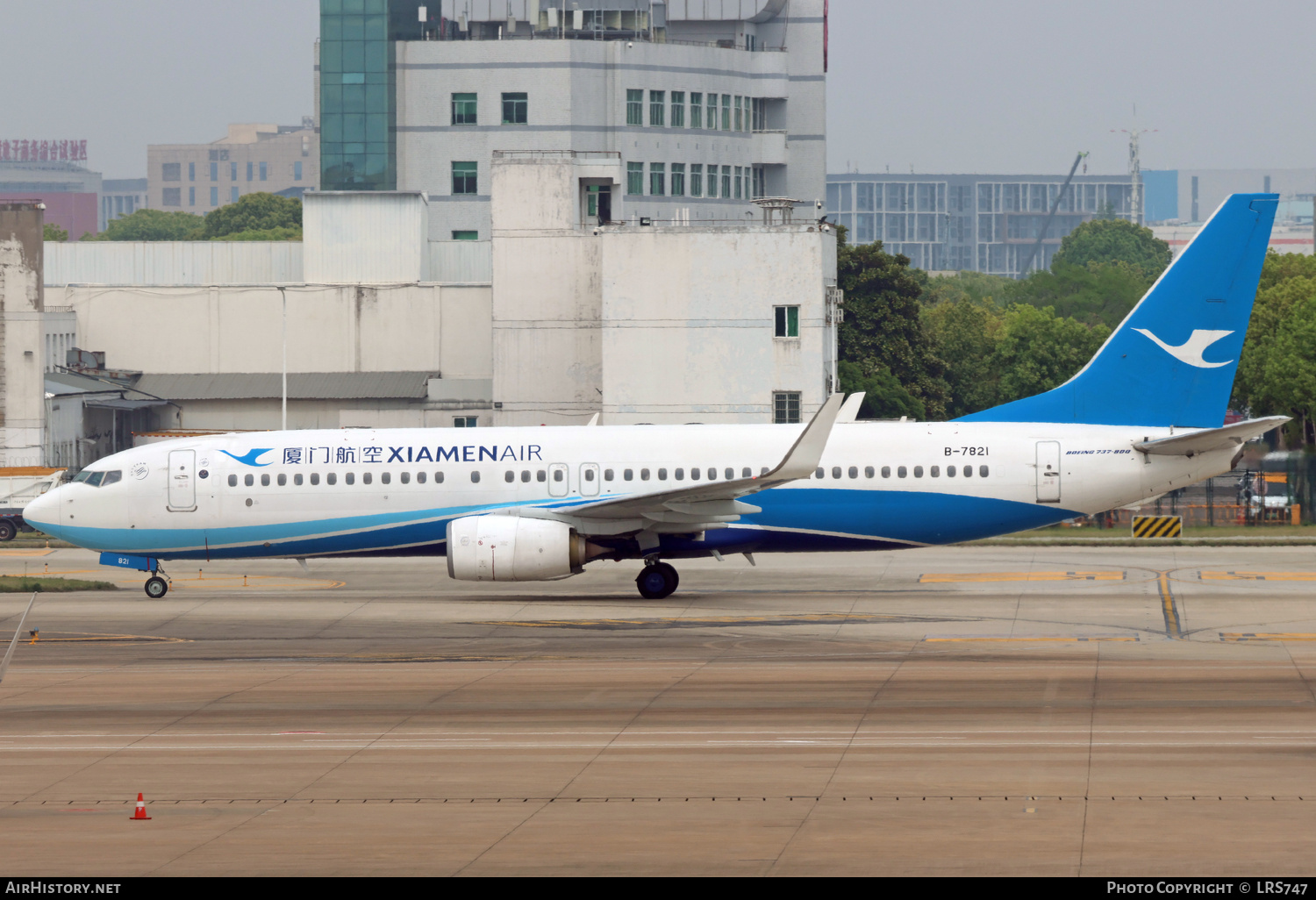 Aircraft Photo of B-7821 | Boeing 737-800 | Xiamen Airlines | AirHistory.net #862626