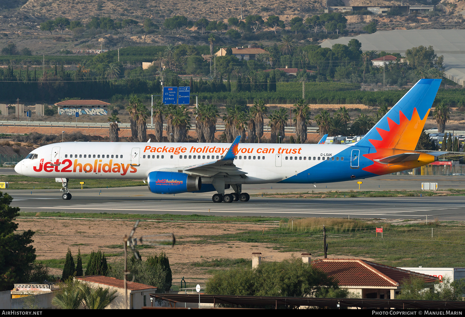 Aircraft Photo of G-LSAK | Boeing 757-23N | Jet2 Holidays | AirHistory.net #862631