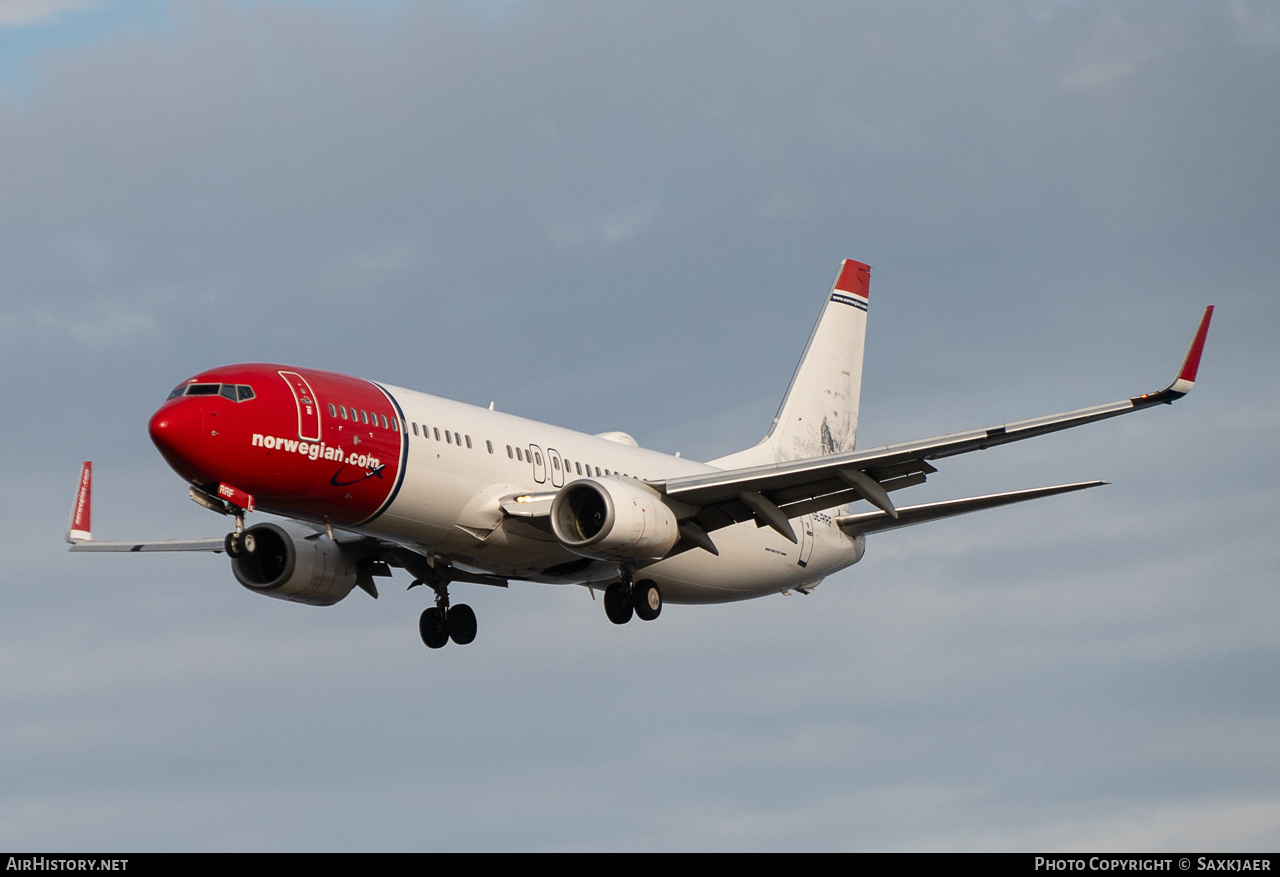 Aircraft Photo of SE-RRF | Boeing 737-8JP | Norwegian | AirHistory.net #862636