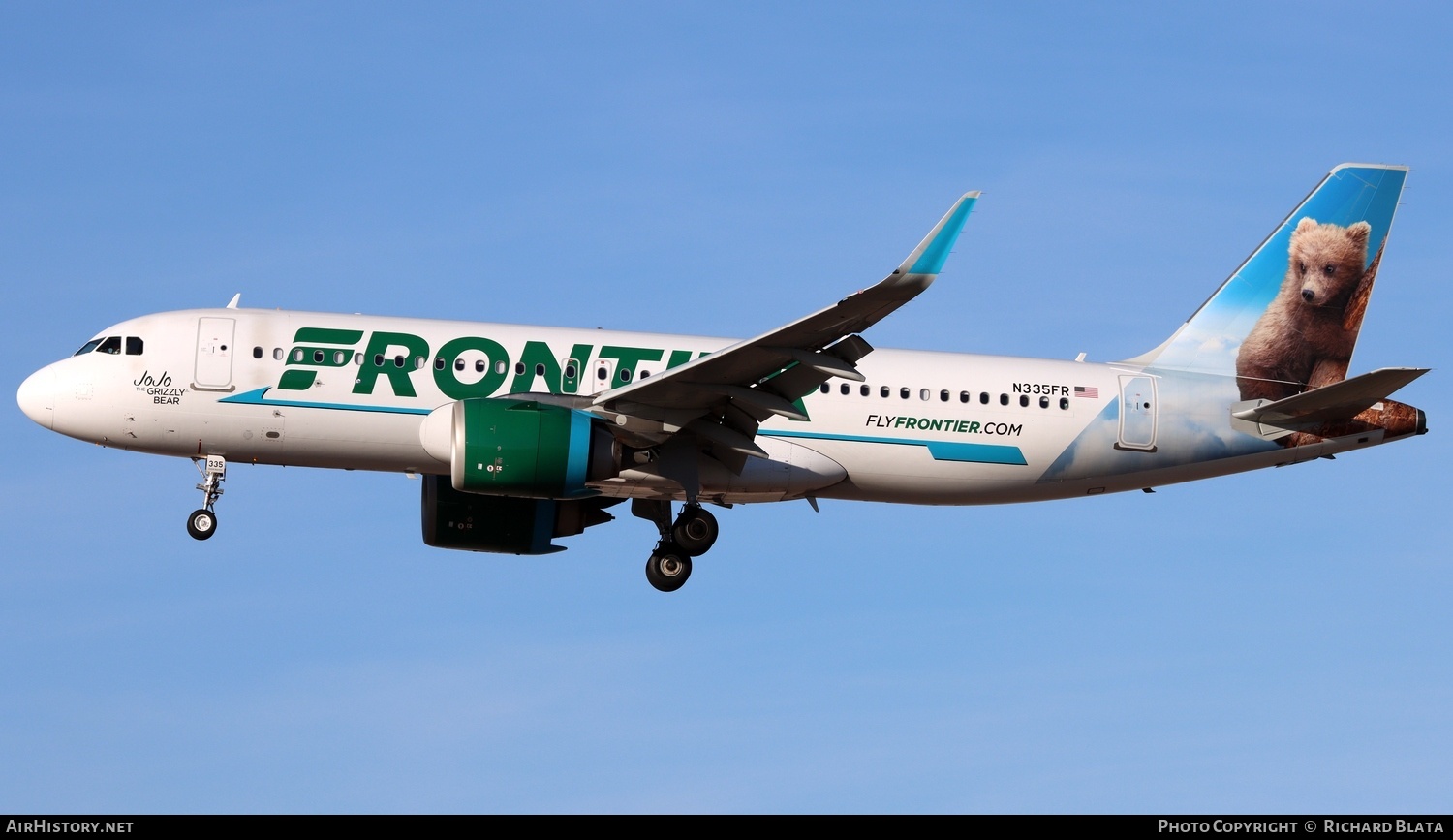 Aircraft Photo of N335FR | Airbus A320-251N | Frontier Airlines | AirHistory.net #862672
