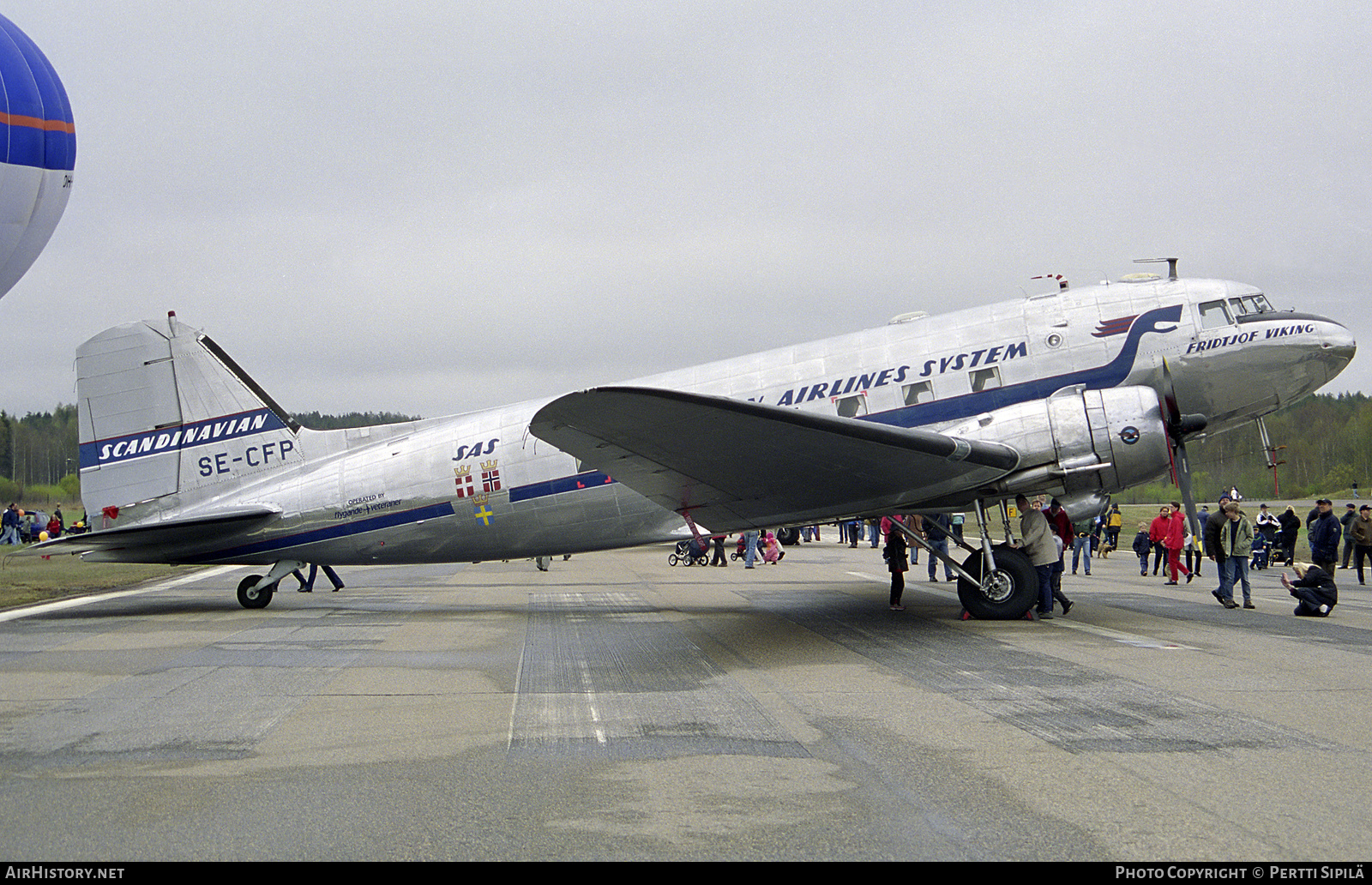 Aircraft Photo of SE-CFP | Douglas C-47A Skytrain | Scandinavian Airlines System - SAS | AirHistory.net #862678