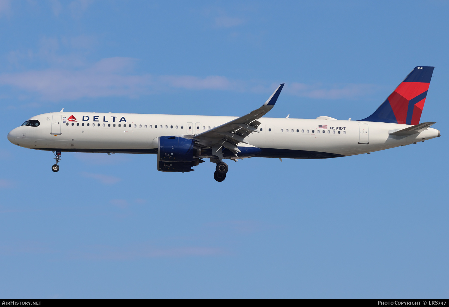 Aircraft Photo of N591DT | Airbus A321-271NX | Delta Air Lines | AirHistory.net #862704