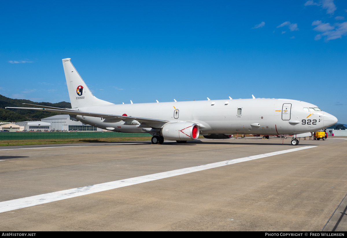Aircraft Photo of 230922 | Boeing P-8A Poseidon | South Korea - Navy | AirHistory.net #862711