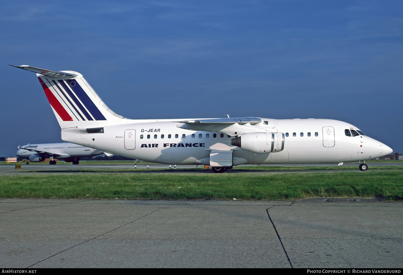 Aircraft Photo of G-JEAR | British Aerospace BAe-146-200A | Air France | AirHistory.net #862848