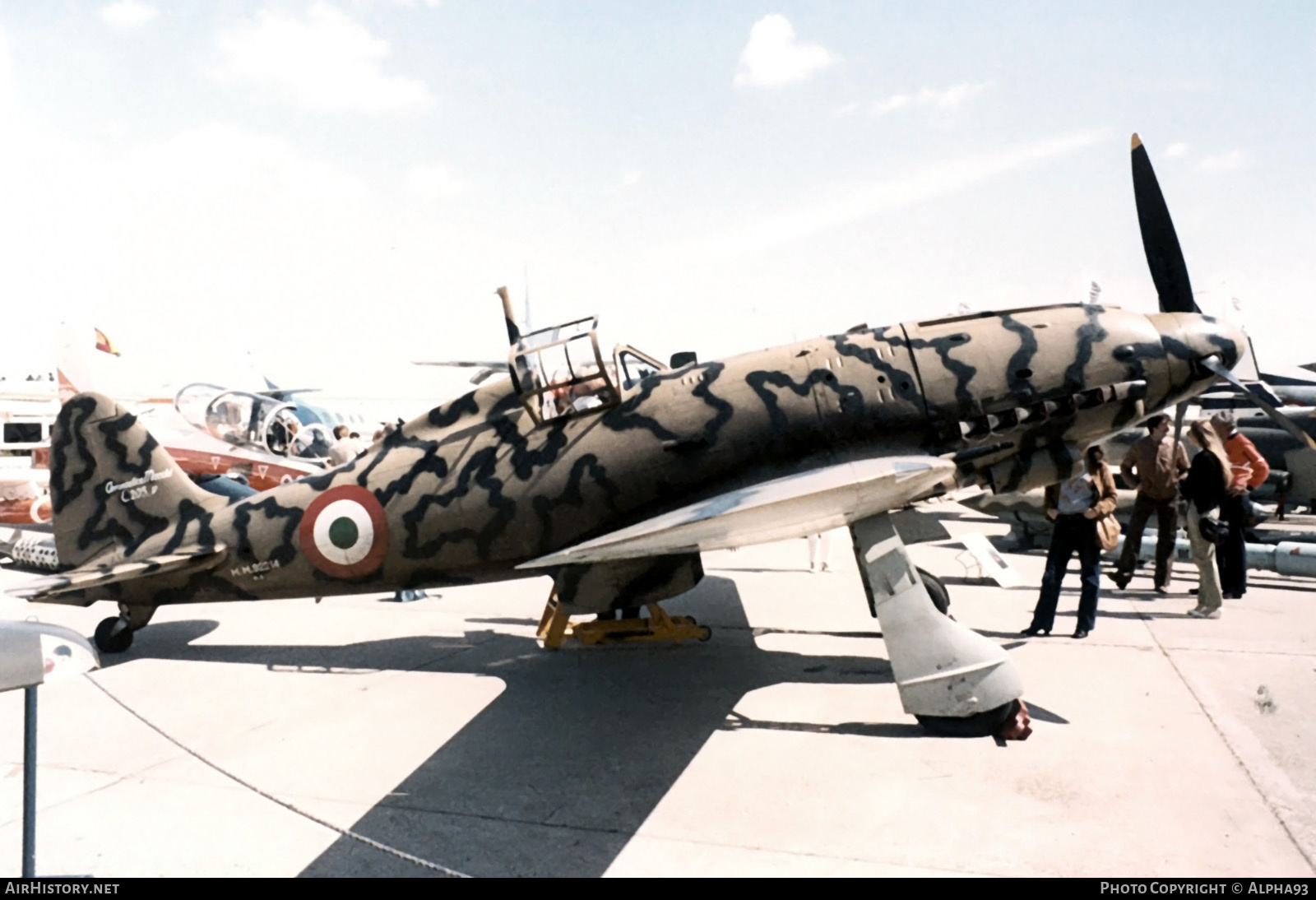 Aircraft Photo of I-MCVE / MM92214 | Macchi MC.205V Veltro | Italy - Air Force | AirHistory.net #862888