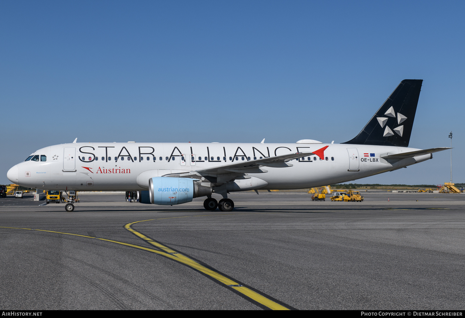 Aircraft Photo of OE-LBX | Airbus A320-214 | Austrian Airlines | AirHistory.net #862915