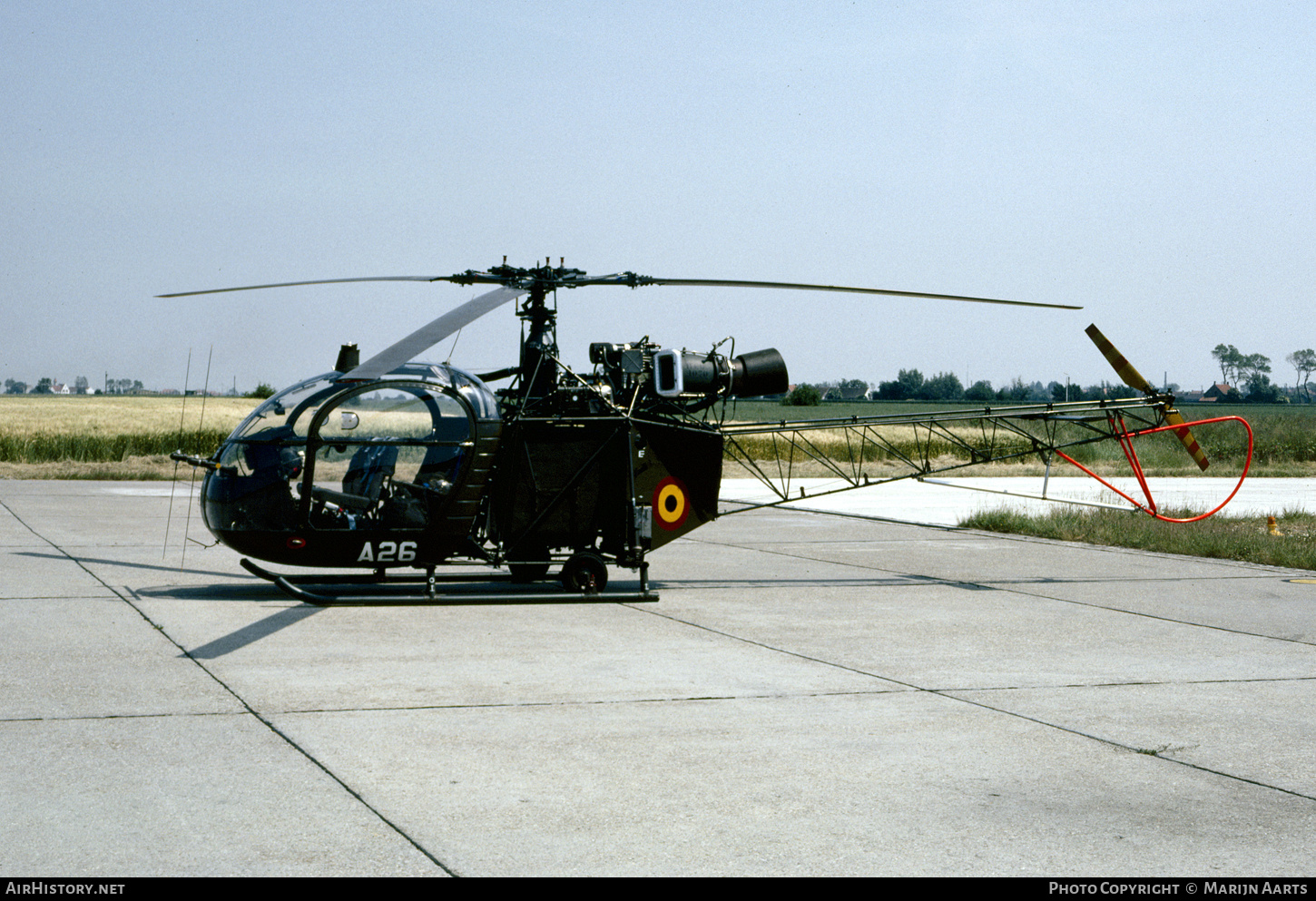 Aircraft Photo of A26 | Sud SE-3130 Alouette II | Belgium - Army | AirHistory.net #862926