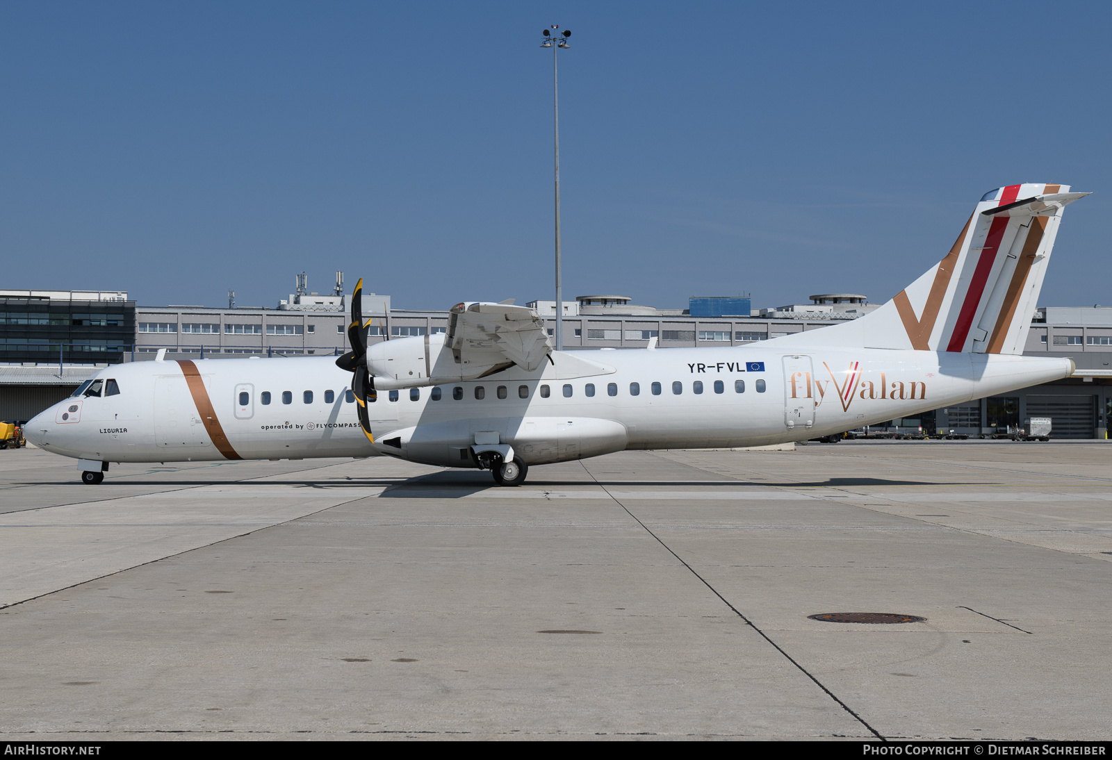 Aircraft Photo of YR-FVL | ATR ATR-72-500 (ATR-72-212A) | Fly Valan | AirHistory.net #862959