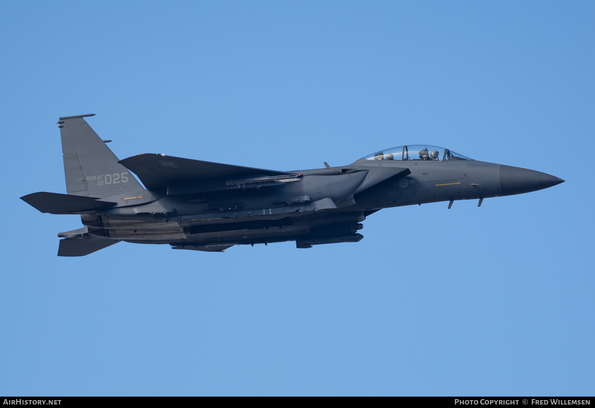 Aircraft Photo of 02-025 | Boeing F-15K Slam Eagle | South Korea - Air Force | AirHistory.net #862965