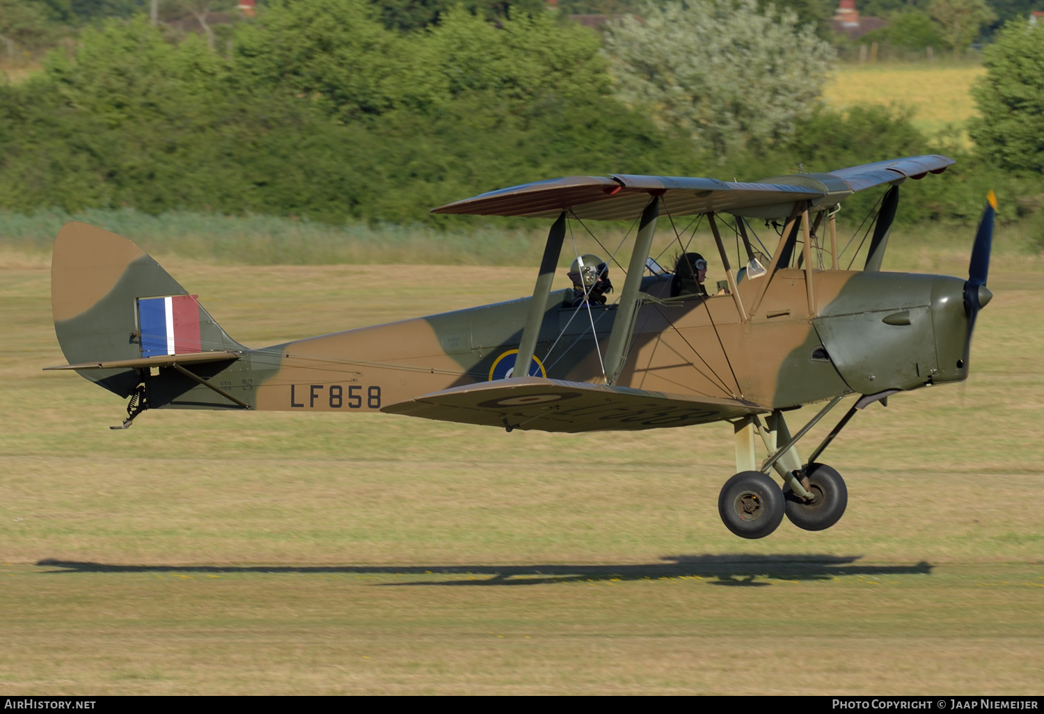 Aircraft Photo of G-BLUZ / LF858 | De Havilland D.H. 82B Queen Bee | UK - Air Force | AirHistory.net #862993