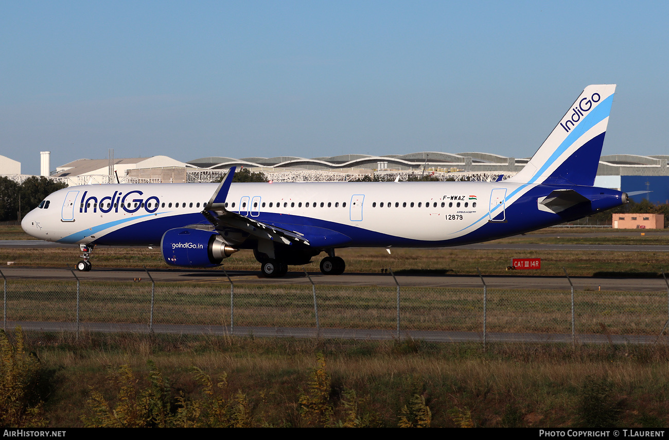 Aircraft Photo of F-WWAZ | Airbus A321-251NX | IndiGo | AirHistory.net #862998