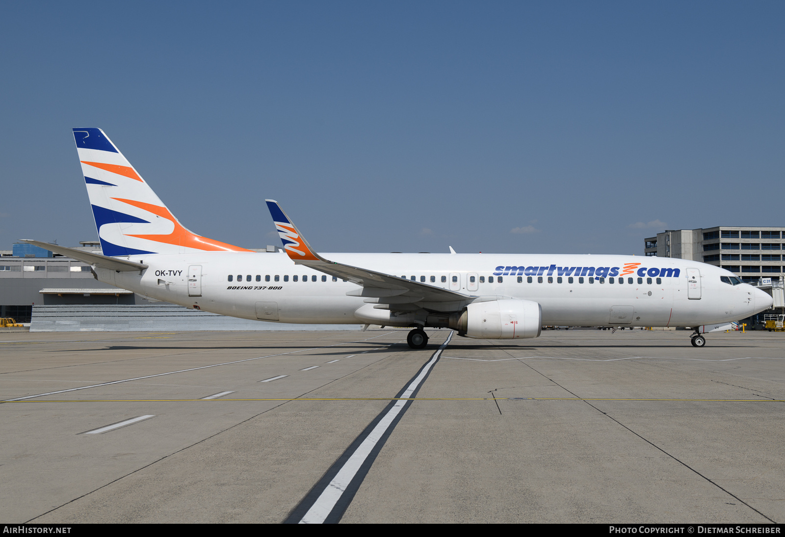 Aircraft Photo of OK-TVY | Boeing 737-8Q8 | Smartwings | AirHistory.net #863095