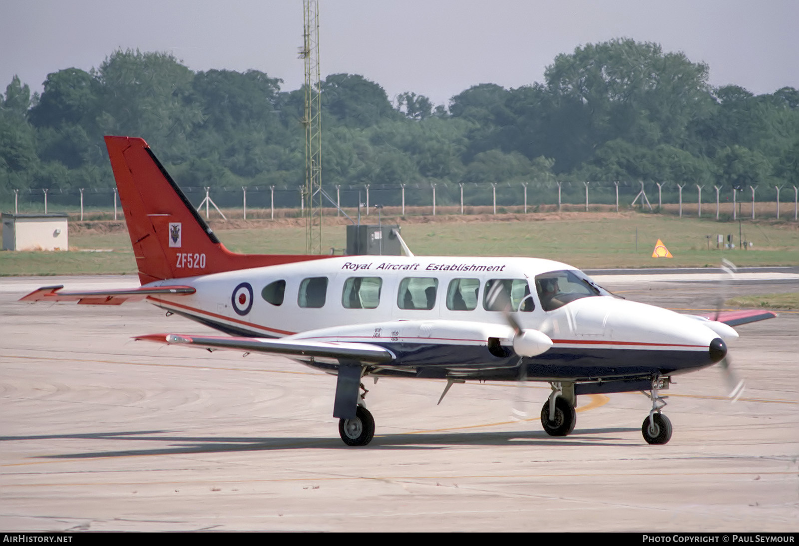 Aircraft Photo of ZF520 | Piper PA-31-350 Chieftain | UK - Air Force | AirHistory.net #863151