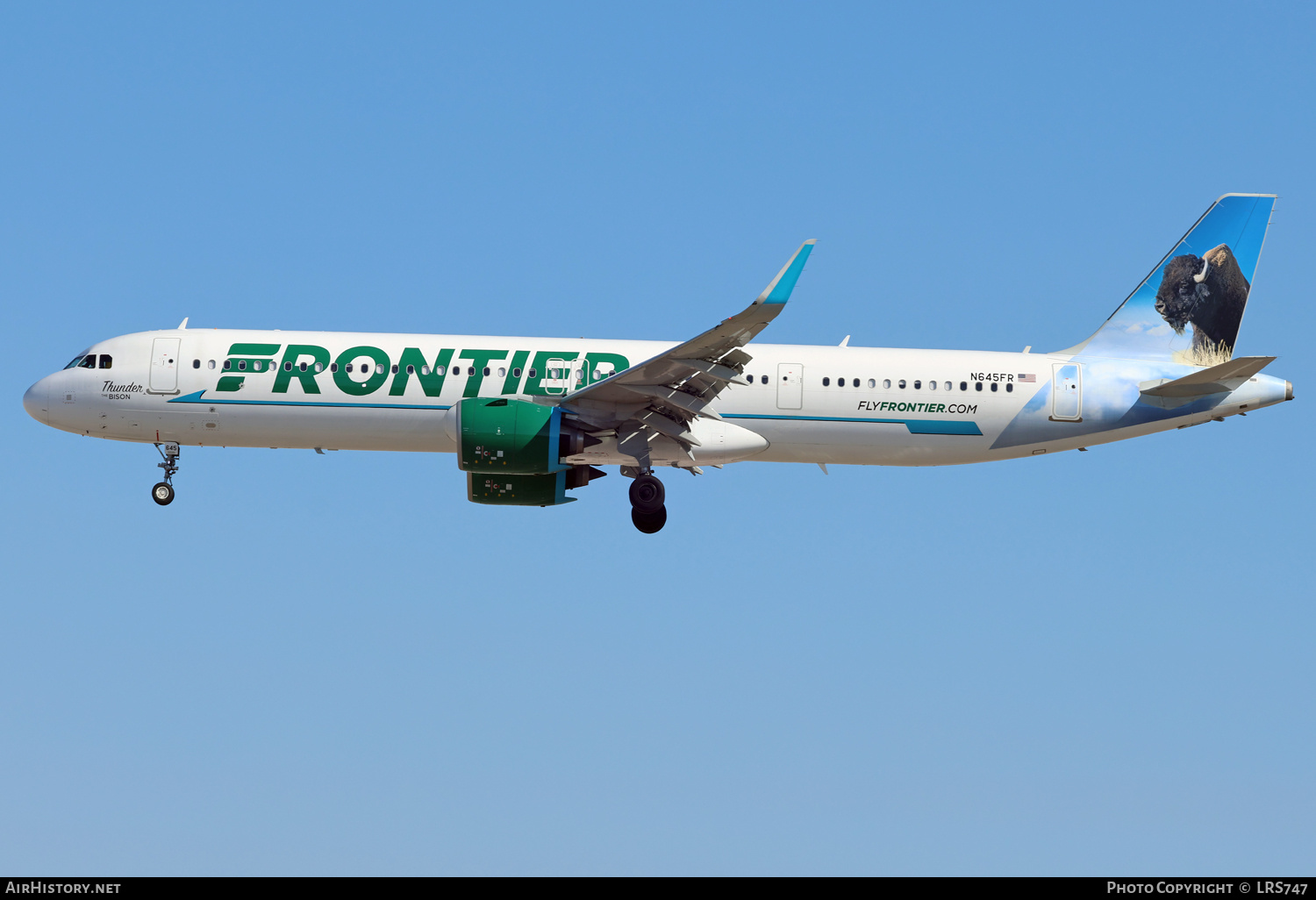 Aircraft Photo of N645FR | Airbus A321-271NX | Frontier Airlines | AirHistory.net #863174