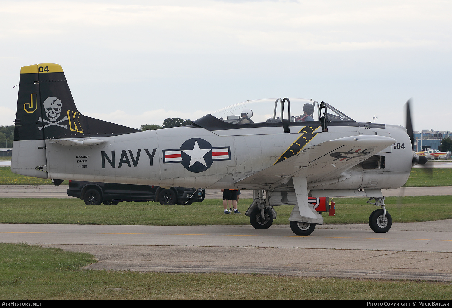 Aircraft Photo of N228JK / NX228JK / 137668 | North American T-28B Trojan | USA - Navy | AirHistory.net #863194