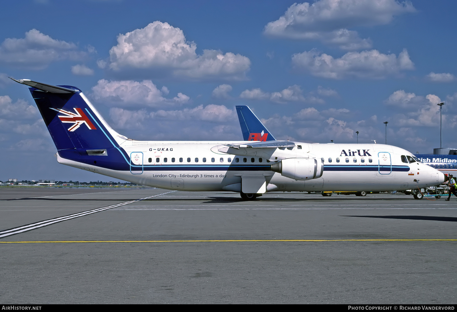 Aircraft Photo of G-UKAG | British Aerospace BAe-146-300 | Air UK | AirHistory.net #863241