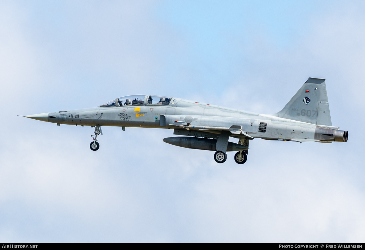 Aircraft Photo of 10-607 | Northrop KF-5F Jegongho | South Korea - Air Force | AirHistory.net #863289