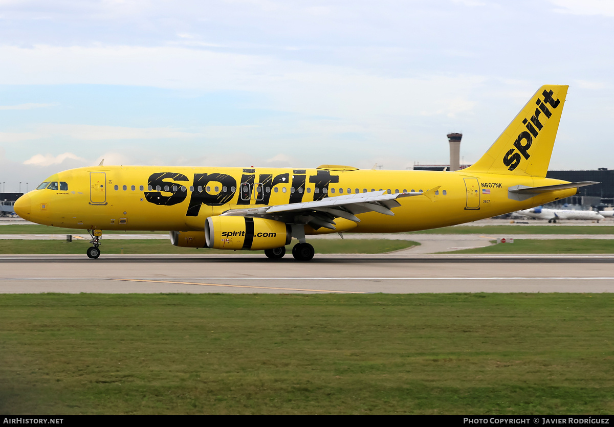 Aircraft Photo of N607NK | Airbus A320-232 | Spirit Airlines | AirHistory.net #863295