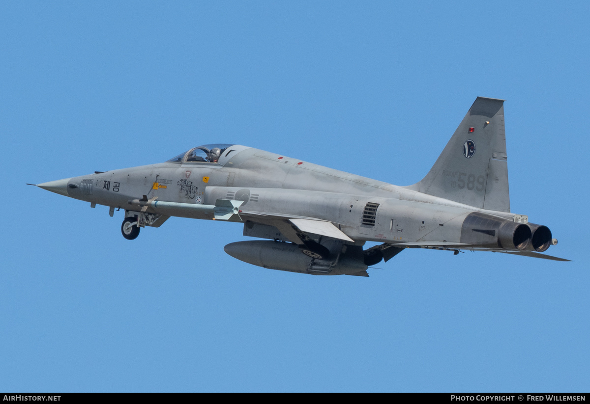 Aircraft Photo of 10-589 | Northrop KF-5E Jegongho | South Korea - Air Force | AirHistory.net #863301