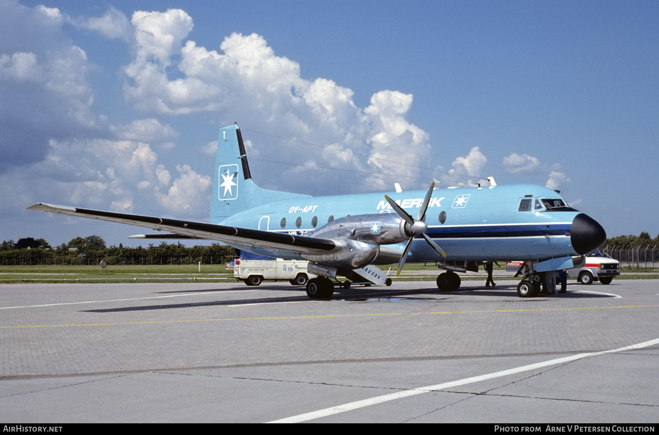 Aircraft Photo of OY-APT | Hawker Siddeley HS-748 Srs2/234 | Maersk Air | AirHistory.net #863318