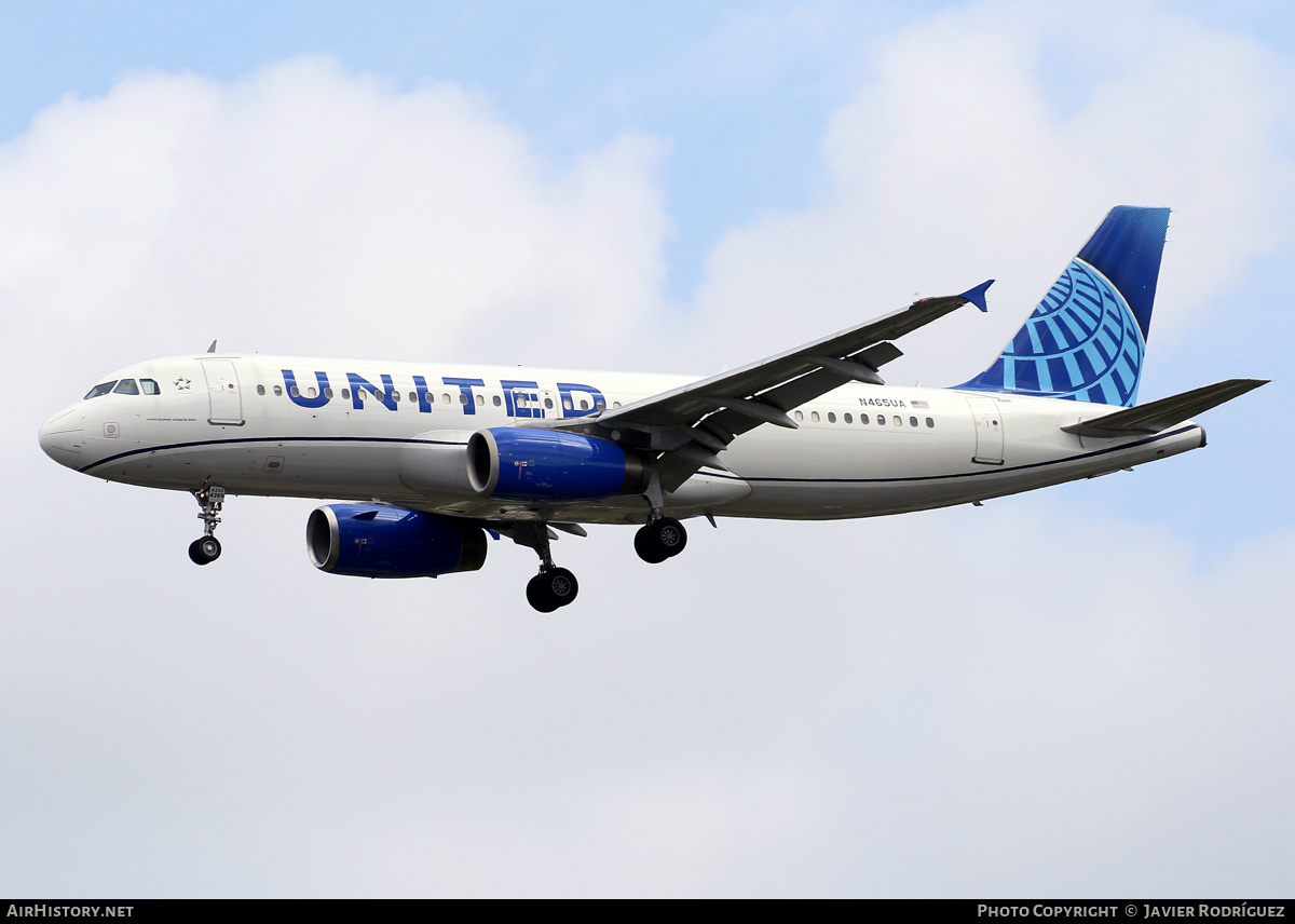 Aircraft Photo of N465UA | Airbus A320-232 | United Airlines | AirHistory.net #863326