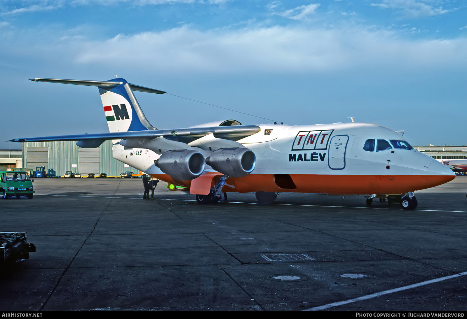 Aircraft Photo of HA-TAB | British Aerospace BAe-146-200QT Quiet Trader | TNT Express | AirHistory.net #863535