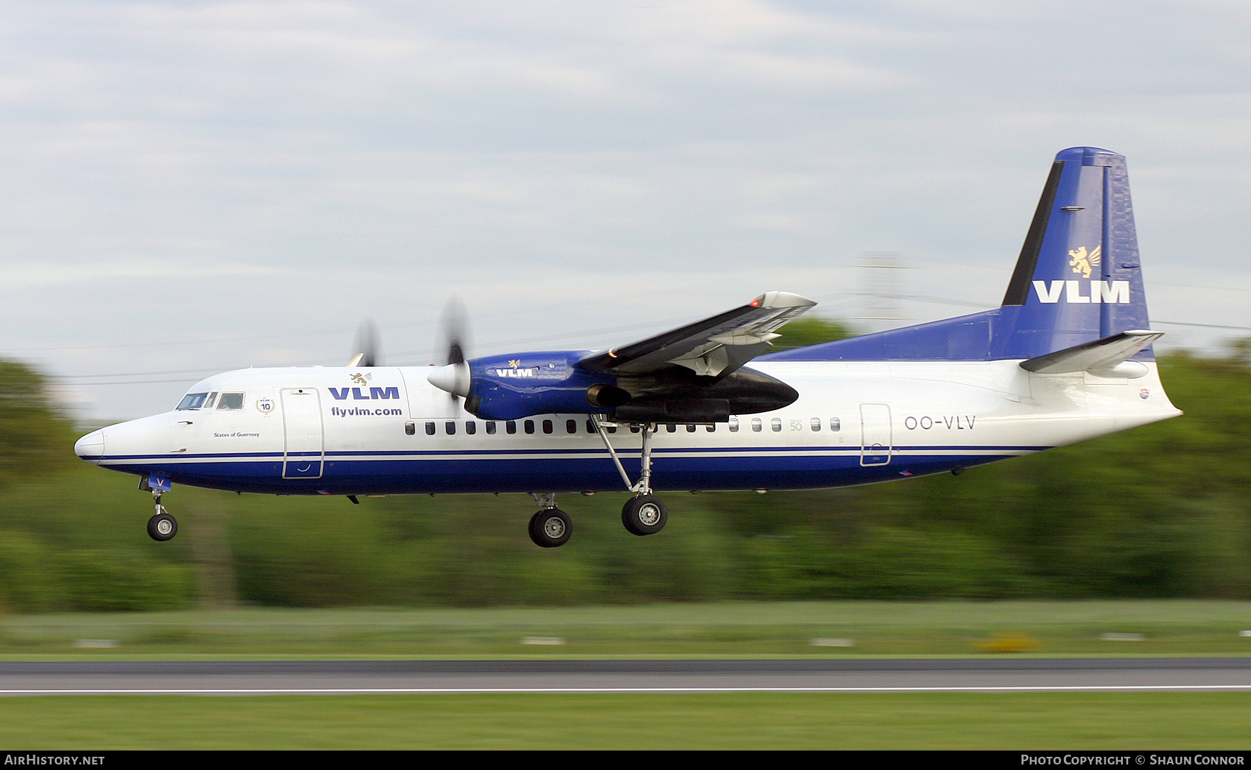 Aircraft Photo of OO-VLV | Fokker 50 | VLM Airlines | AirHistory.net #863580