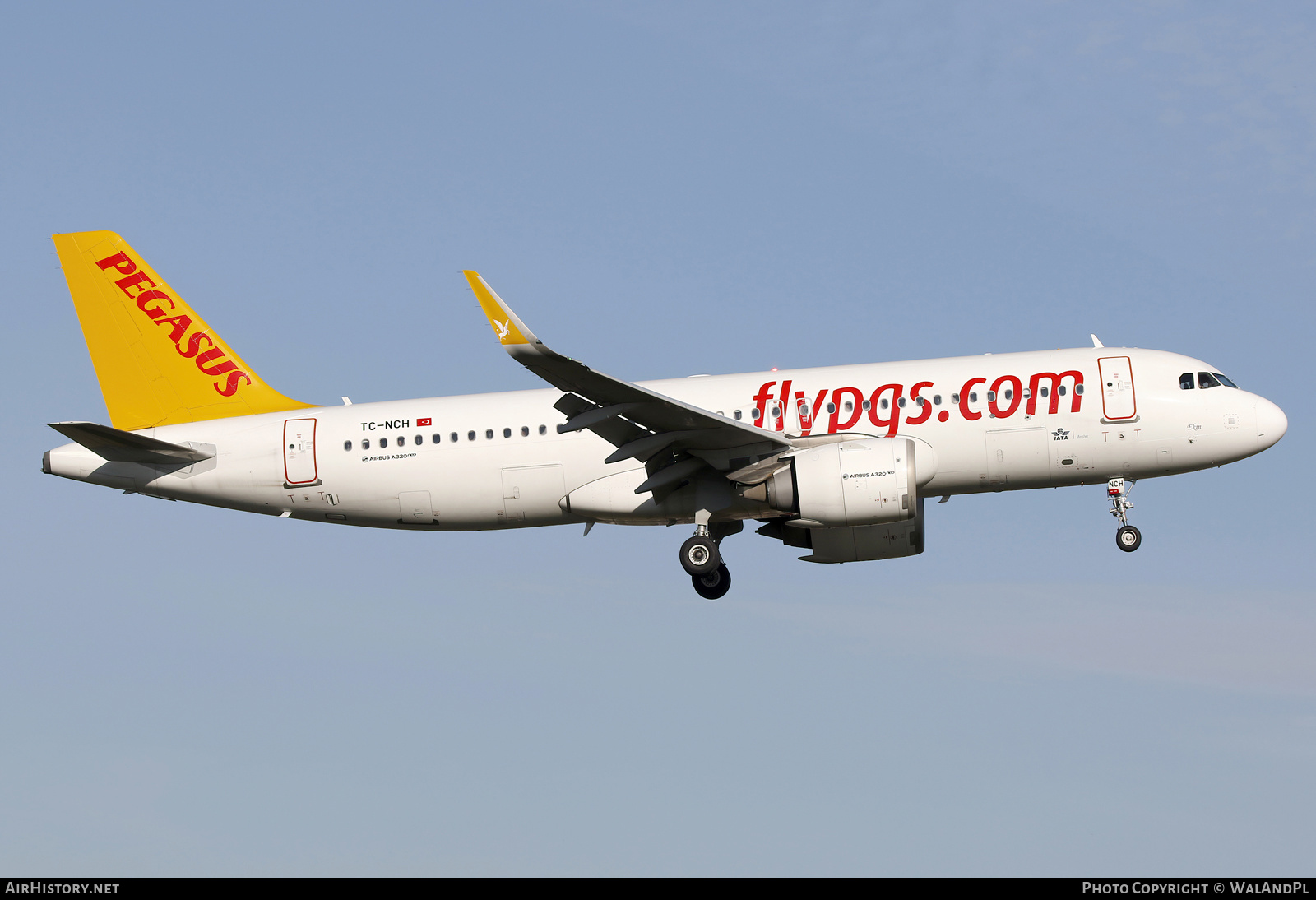 Aircraft Photo of TC-NCH | Airbus A320-251N | Pegasus Airlines | AirHistory.net #863597