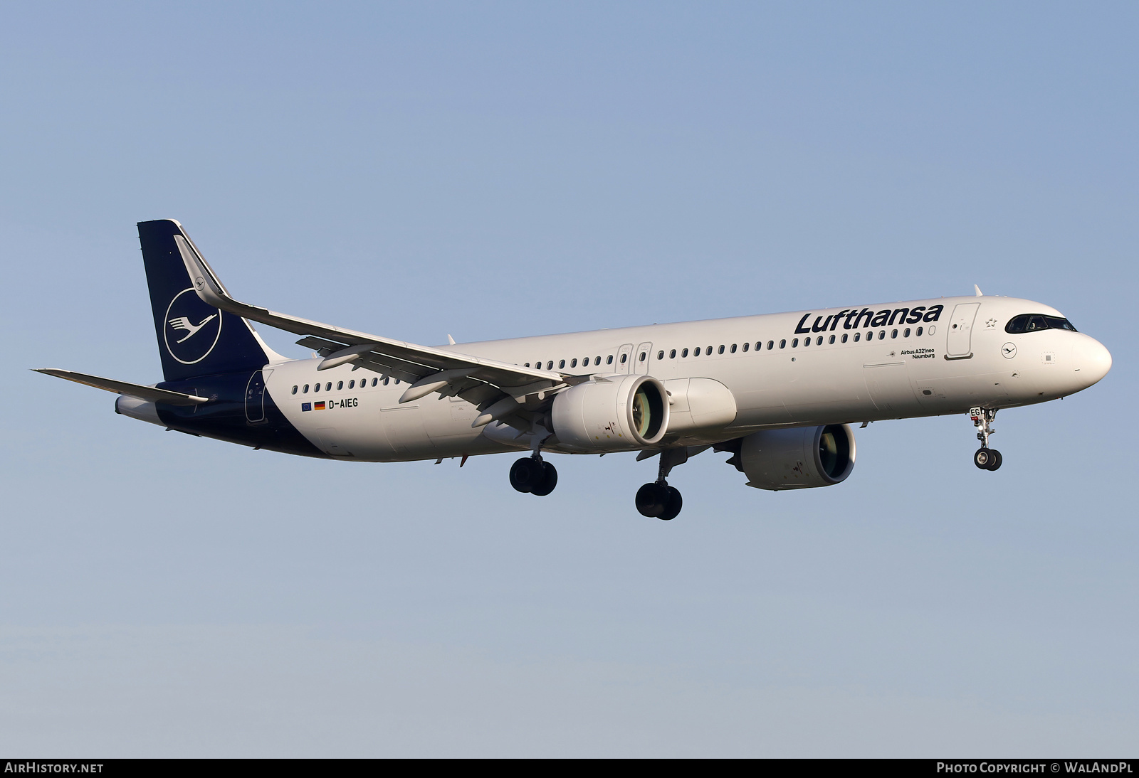 Aircraft Photo of D-AIEG | Airbus A321-271NX | Lufthansa | AirHistory.net #863621
