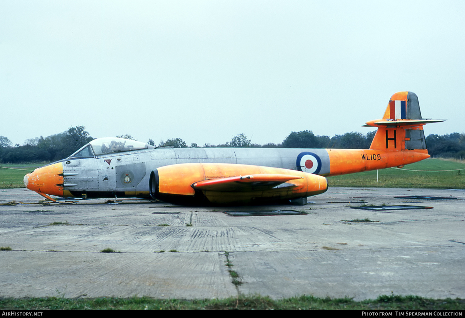 Aircraft Photo of WL109 | Gloster Meteor F(TT)8 | UK - Air Force | AirHistory.net #863680