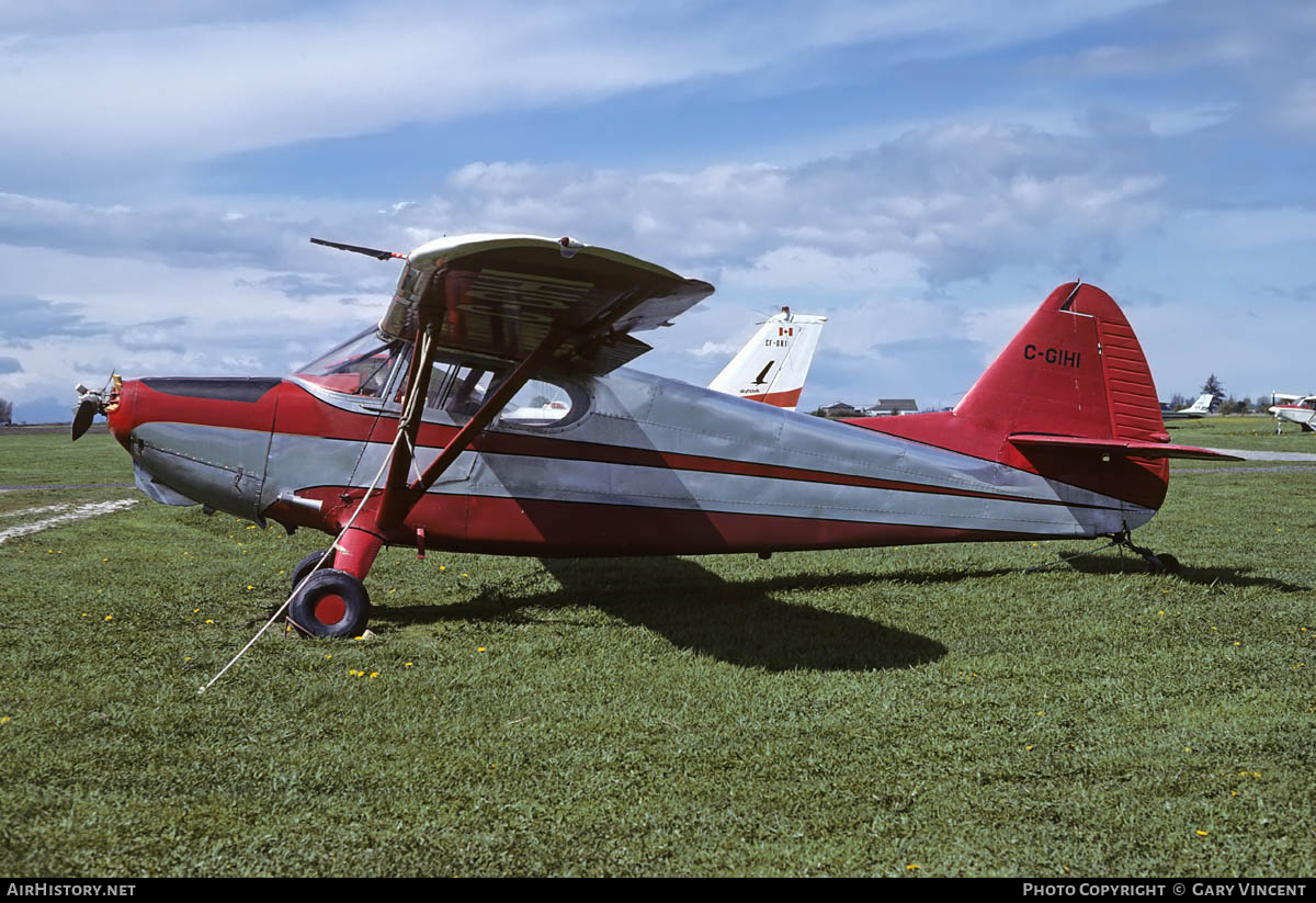 Aircraft Photo of C-GIHI | Stinson 108 | AirHistory.net #863725