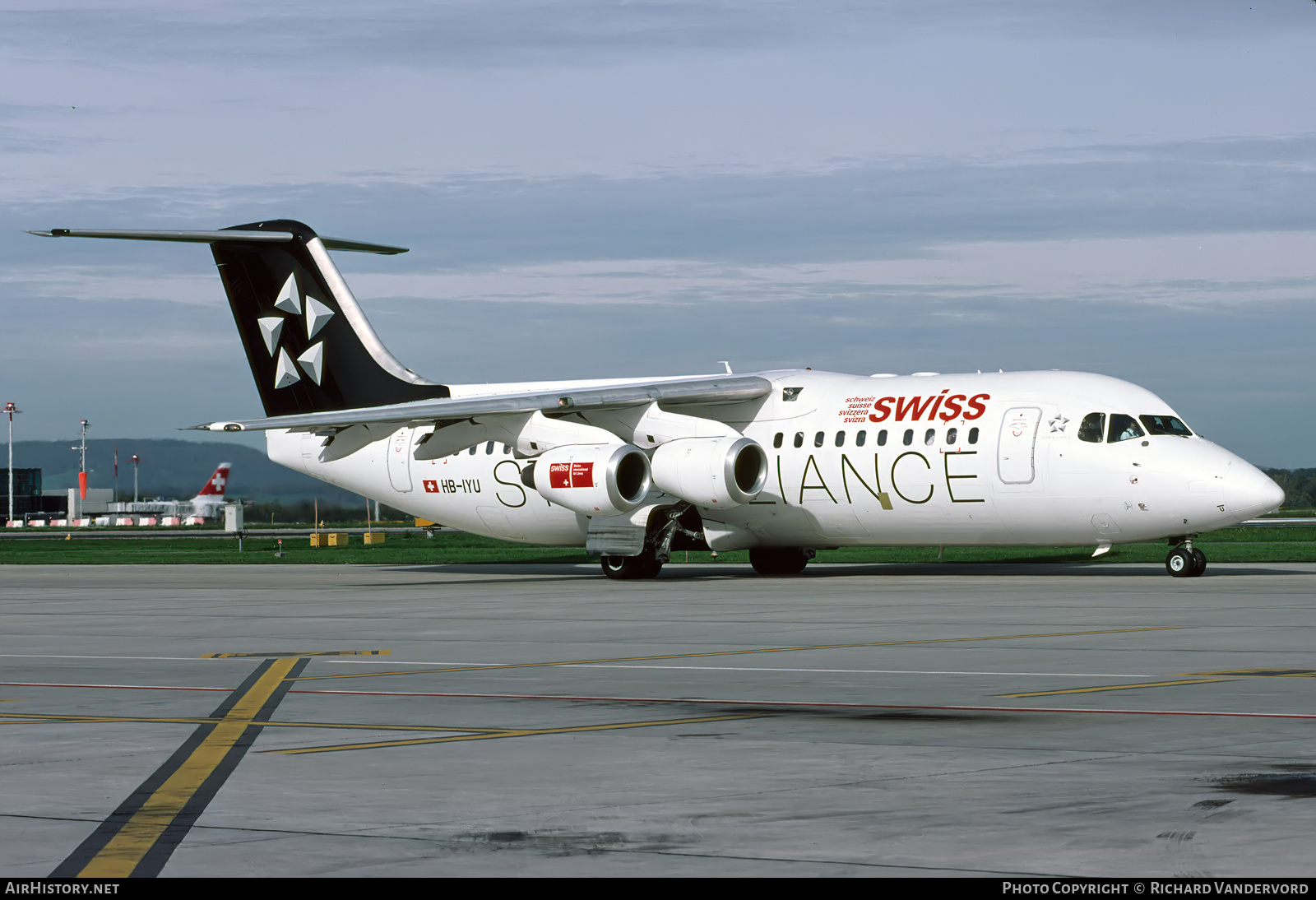 Aircraft Photo of HB-IYU | British Aerospace BAe-146-100 | Swiss International Air Lines | AirHistory.net #863732
