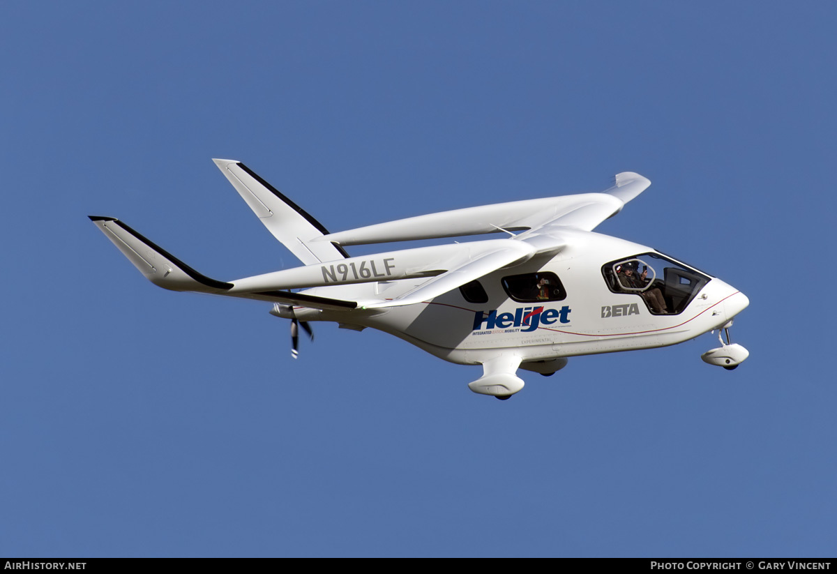 Aircraft Photo of N916LF | Beta Alia CX300 | HeliJet | AirHistory.net #863743