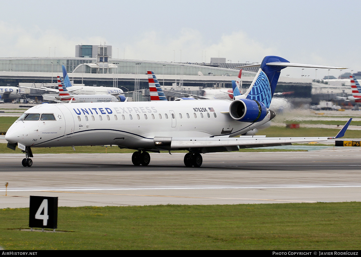 Aircraft Photo of N762SK | Bombardier CRJ-701ER (CL-600-2C10) | United Express | AirHistory.net #863770