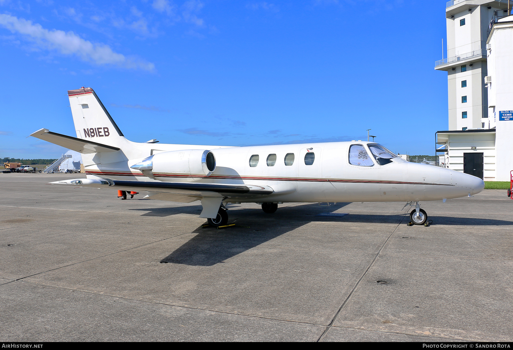 Aircraft Photo of N81EB | Cessna 501 Citation I/SP | AirHistory.net #863802