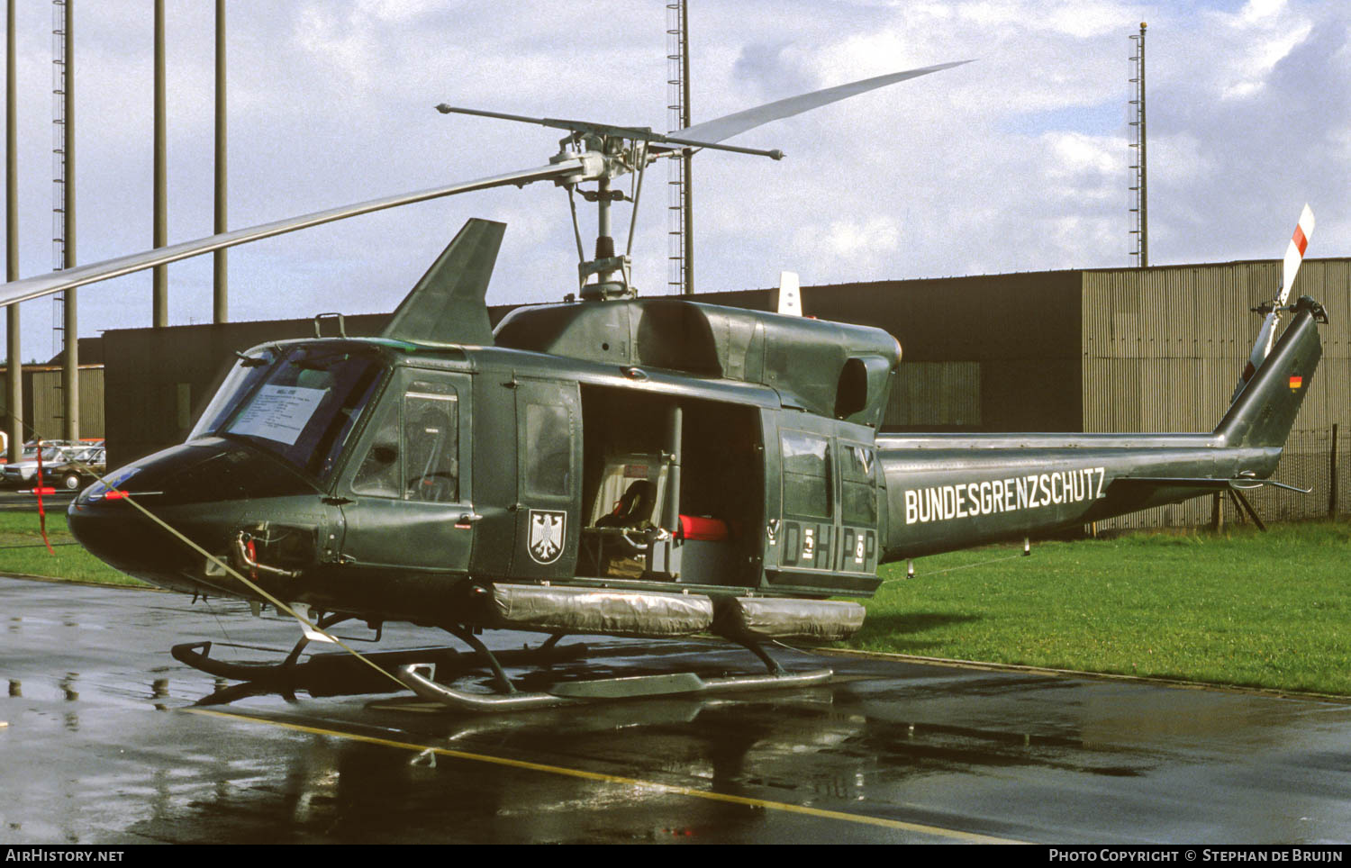 Aircraft Photo of D-HIPP | Bell 212 Twin Two-Twelve | Bundesgrenzschutz | AirHistory.net #863881