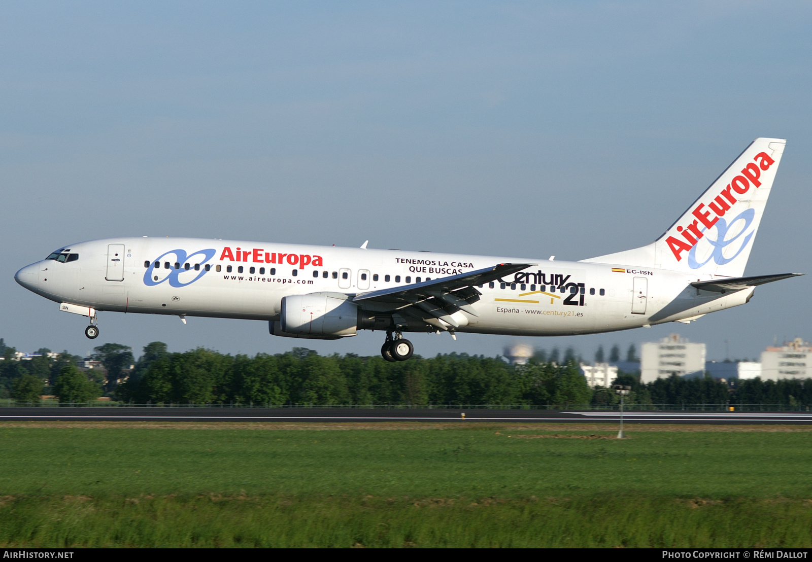 Aircraft Photo of EC-ISN | Boeing 737-86Q | Air Europa | AirHistory.net #863920