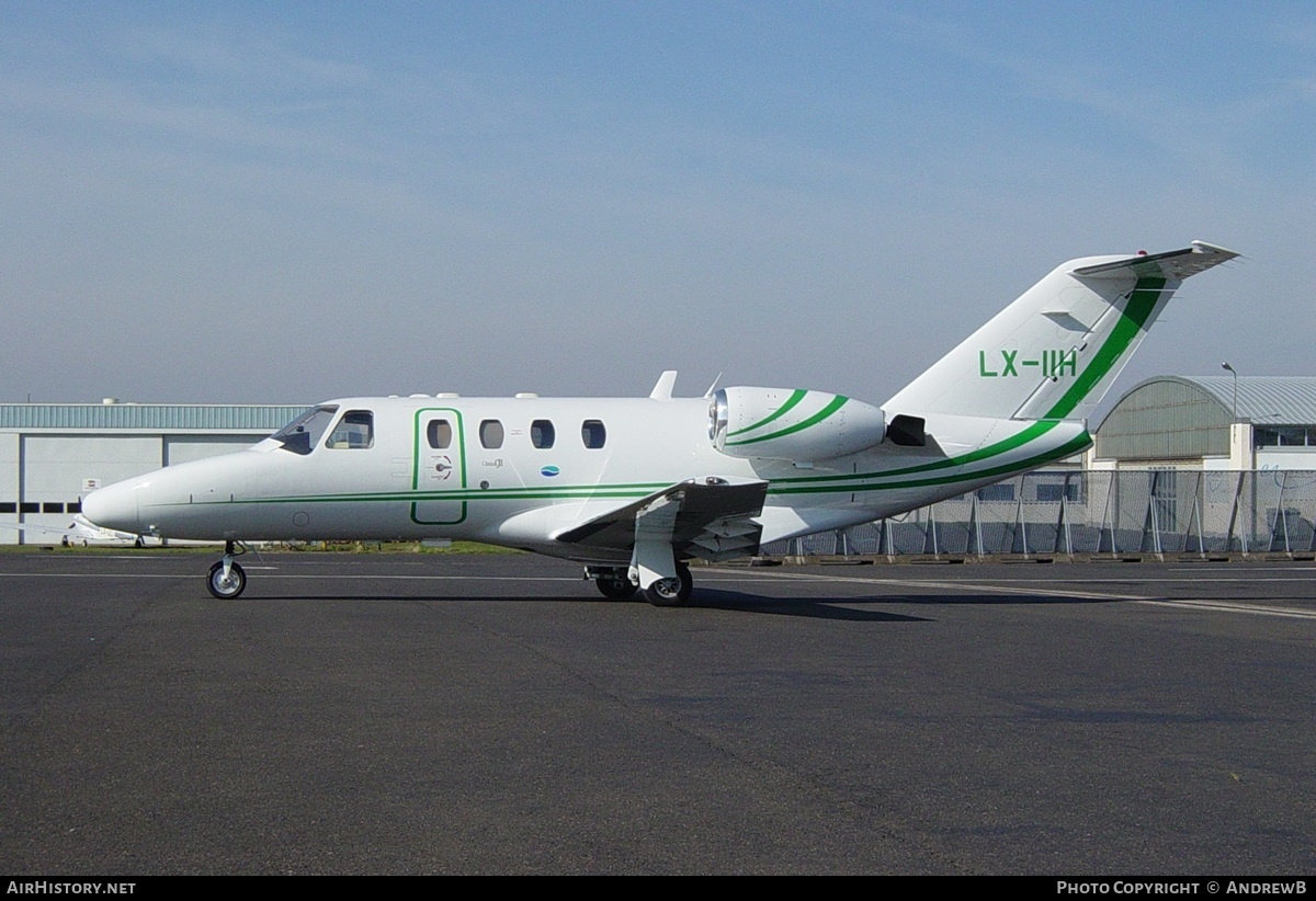Aircraft Photo of LX-IIH | Cessna 525 CitationJet CJ1 | AirHistory.net #863935