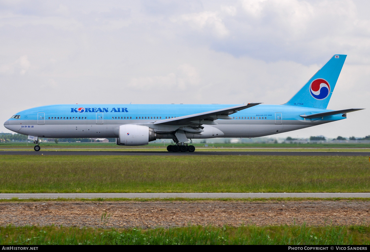 Aircraft Photo of HL7764 | Boeing 777-2B5/ER | Korean Air | AirHistory.net #863985