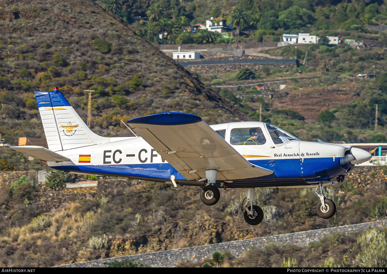 Aircraft Photo of EC-CFV | Piper PA-28-180 Challenger | Real Aeroclub de Tenerife | AirHistory.net #864043