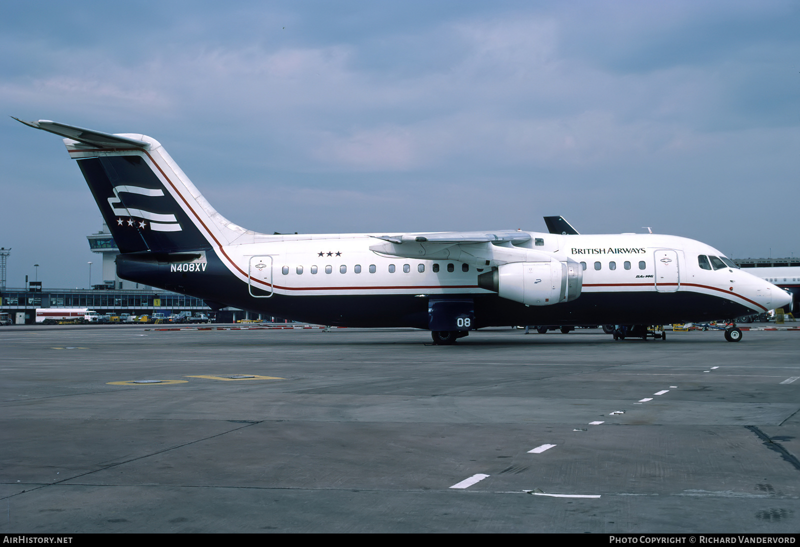 Aircraft Photo of N408XV | British Aerospace BAe-146-200 | British Airways | AirHistory.net #864085