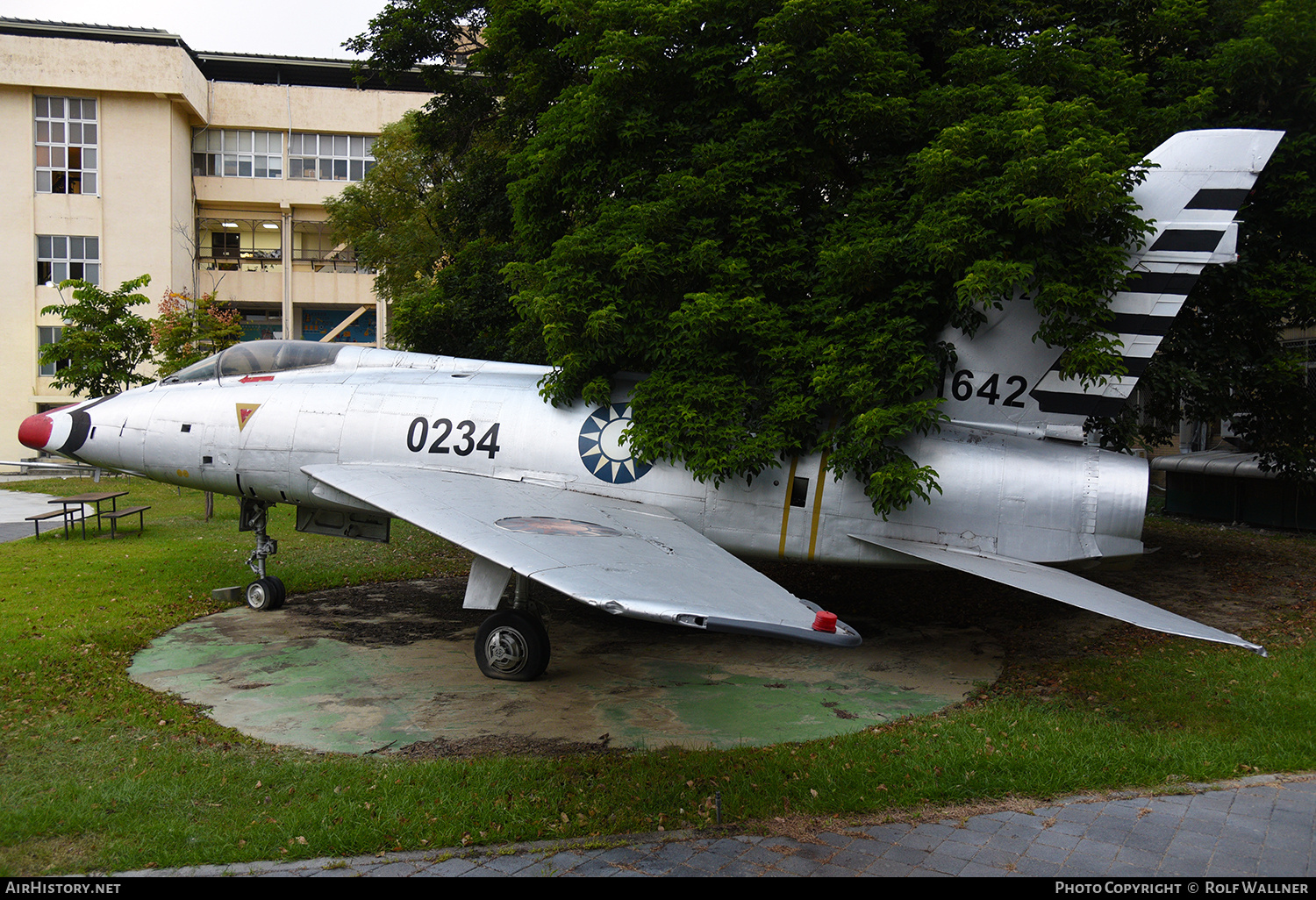 Aircraft Photo of 0234 / 31642 | North American F-100A Super Sabre | Taiwan - Air Force | AirHistory.net #864086