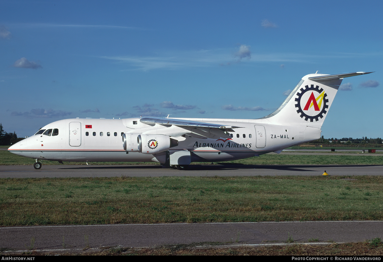 Aircraft Photo of ZA-MAL | British Aerospace BAe-146-200A | Albanian Airlines | AirHistory.net #864140