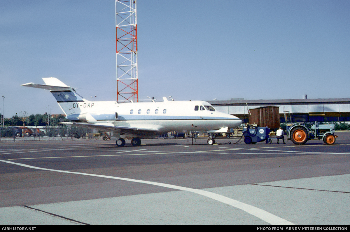 Aircraft Photo of OY-DKP | Hawker Siddeley HS-125-3B | Maersk Air | AirHistory.net #864171